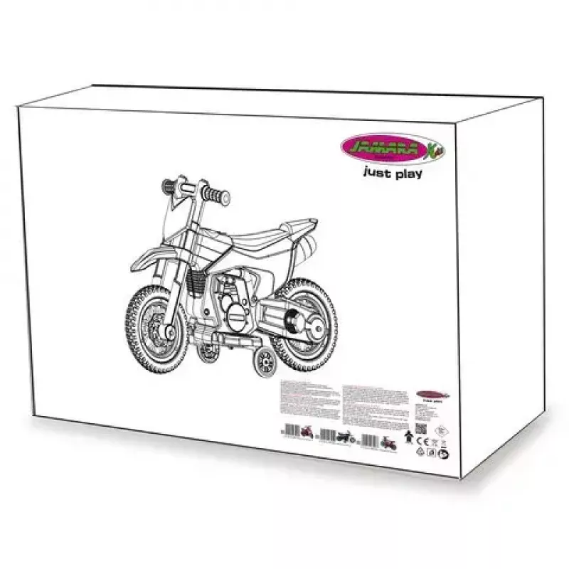 Jazdné motorka Jamara Power Bike na batérie 4 kolesá