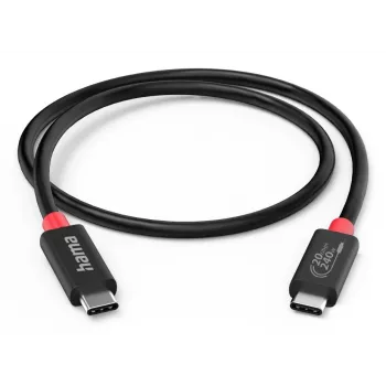 Hama USB-C kábel USB4 Gen2 20 Gbit/s, E-Marker, 5 A, 240 W, 2 m