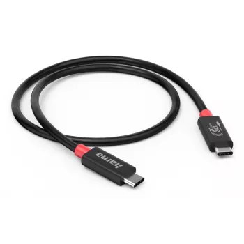 Hama USB-C kábel USB4 Gen2 20 Gbit/s, E-Marker, 5 A, 240 W, 2 m