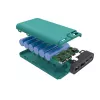 Prenosná nabíjačka RealPower PB-15000C 15000 mAh