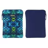 Puzdro na notebook Herlitz New Batik 26,7 cm čierna modrá zelená