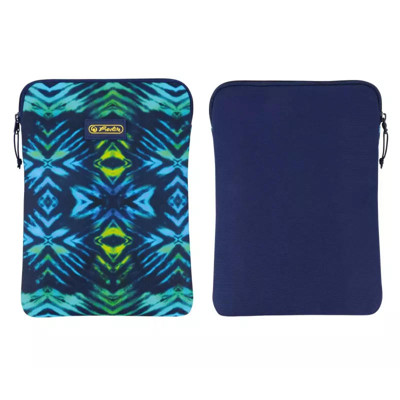 Puzdro na notebook Herlitz New Batik 26,7 cm čierna modrá zelená