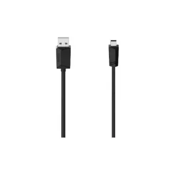 Hama 00074260 USB kábel USB 2.0 1,5 m USB A Mini-USB B čierny