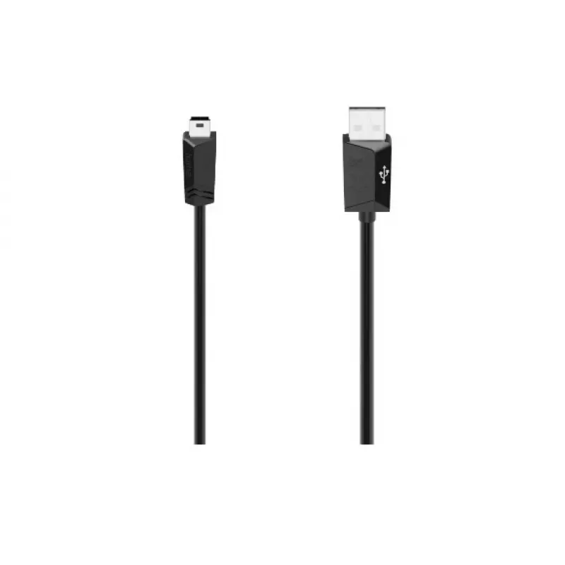 Hama 00074260 USB kábel USB 2.0 1,5 m USB A Mini-USB B čierny