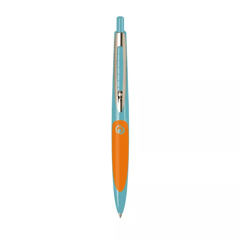 Pripínací zasúvací guľôčkové pero Herlitz my.pen modrá