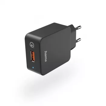 Hama Qualcomm® Quick Charge™ 3.0 smartphone čierny AC rýchle nabíjanie interiérové
