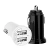 Techly mini autonabíjačka 2 USB-A porty 12W / 2.4A čierna