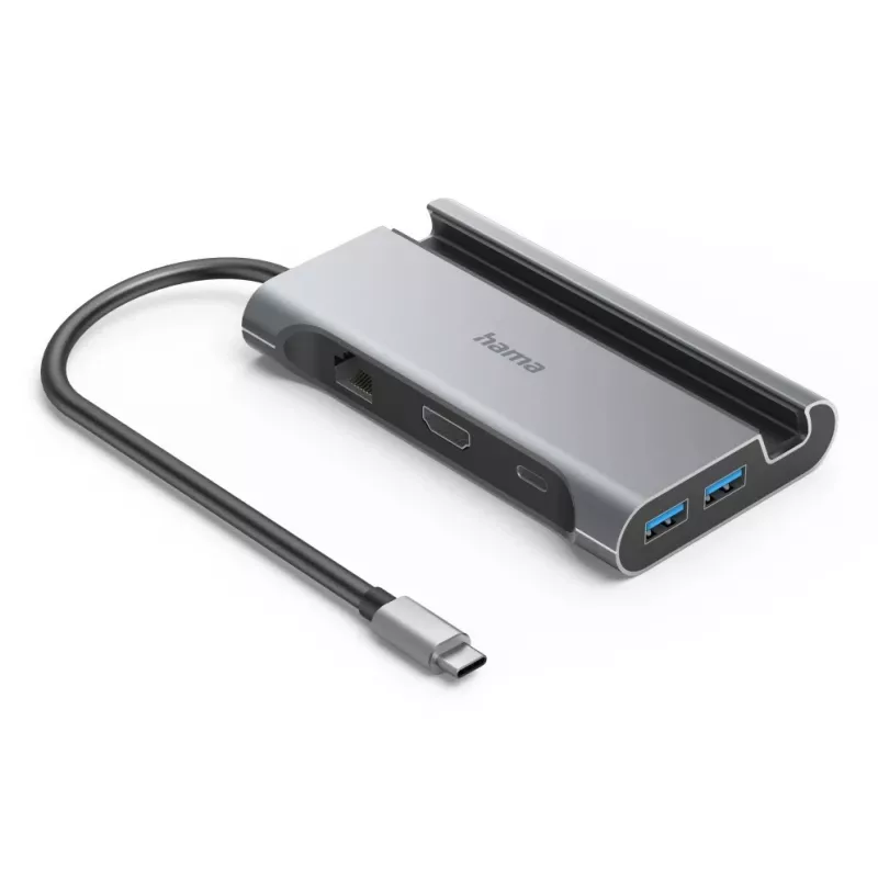Hama Connect2Mobile V2 USB 3.2 Gen 1 (3.1 Gen 1) Type-C 1000 Mbit/s antracit