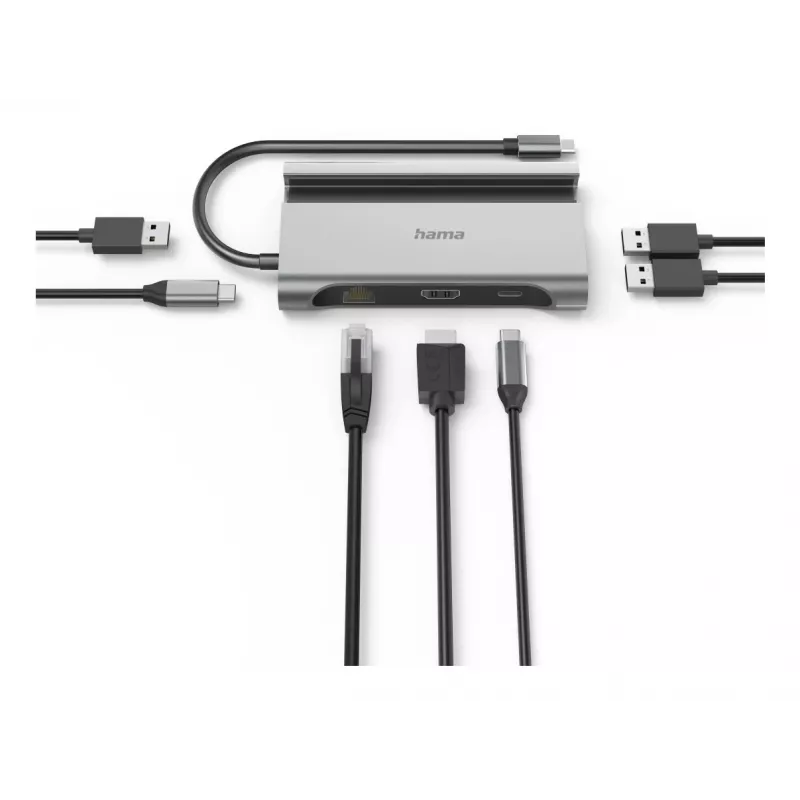 Hama Connect2Mobile V2 USB 3.2 Gen 1 (3.1 Gen 1) Type-C 1000 Mbit/s antracit