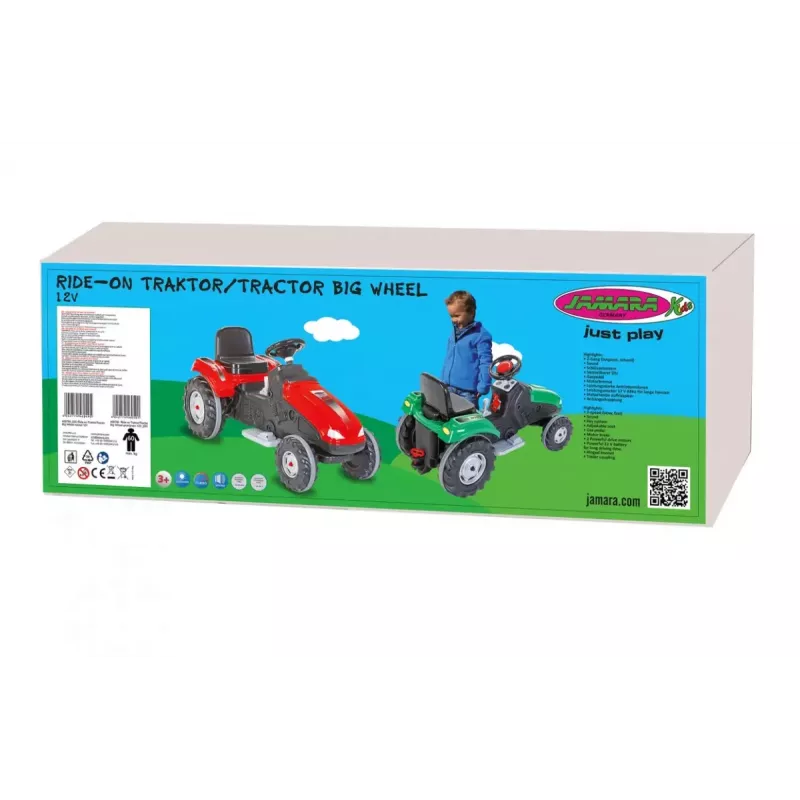 jazdný traktor na batériový pohon Jamara Big Wheel 460785