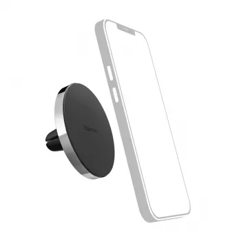 Hama 00210105 držiak pasívny držiak mobilný telefón/smartphone čierny, strieborný