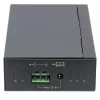 Manhattan USB-A 7-port hub priemyselný, 7x USB-A porty, 5 Gbps (USB 3.2 Gen1 aka USB 3.0), 20 kV ESD ochrana, A/C, možnosti napájania zbernicou a svorkovnicou, DIN lišta, nástenná montáž, kovové puzdro, skrutkovacia poistka
