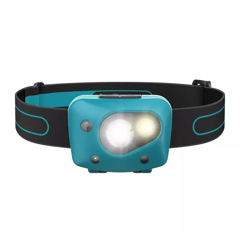 čelová lampa GP Lighting Discovery Teal LED 300 lm IPX4