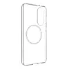 dbramante1928 Greenland Pro Qi2 GPEDNIBL6786 zadný kryt pre Samsung Galaxy S25 Edge, kompatibilný s MagSafe, plast, priehľadný