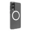 dbramante1928 Greenland Pro Qi2 GPEDNIBL6786 zadný kryt pre Samsung Galaxy S25 Edge, kompatibilný s MagSafe, plast, priehľadný