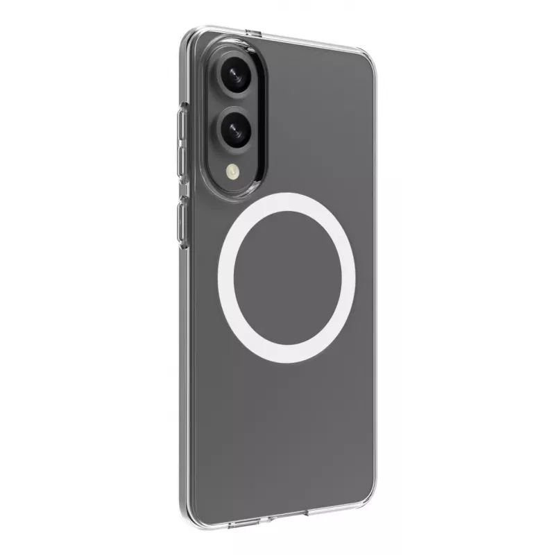 dbramante1928 Greenland Pro Qi2 GPEDNIBL6786 zadný kryt pre Samsung Galaxy S25 Edge, kompatibilný s MagSafe, plast, priehľadný