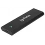 Manhattan M.2 NVMe SSD puzdro, USB-C konektor samica, 10 Gbit/s (USB 3.2 Gen2 alias USB 3.1), UASP kompatibilné, SuperSpeed+ USB, hliník, čierna, trojročná záruka