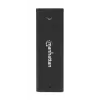 Manhattan M.2 NVMe SSD puzdro, USB-C konektor samica, 10 Gbit/s (USB 3.2 Gen2 alias USB 3.1), UASP kompatibilné, SuperSpeed+ USB, hliník, čierna, trojročná záruka