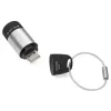 TROIKA ECO CHARGE kľúčenka baterka čierna sivá LED USB