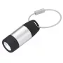TROIKA ECO CHARGE kľúčenka baterka čierna sivá LED USB