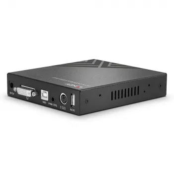 Lindy KVM over IP Access DVI-I, USB a PS/2, káblové, 1920 x 1200 pixelov, kov, CE, UKCA, FCC, CP65, DVI-I, 5 V