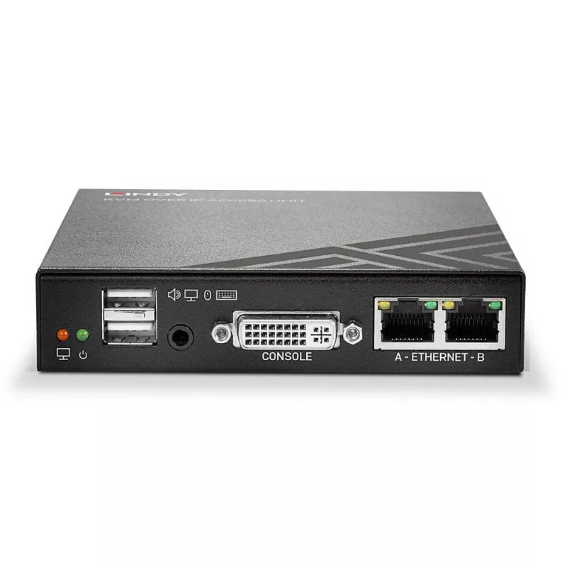 Lindy 39416 prístupový prepínač KVM over IP, DVI-I a USB