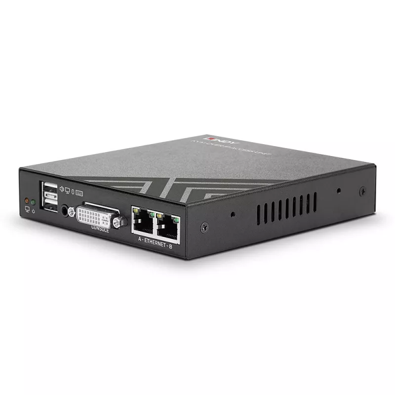 Lindy 39416 prístupový prepínač KVM over IP, DVI-I a USB