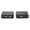 Lindy 140m Cat.6 DVI-D, USB, audio a RS-232 KVM extender