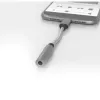 Mobilný kábel Terratec 284535 strieborný USB-C 3,5mm