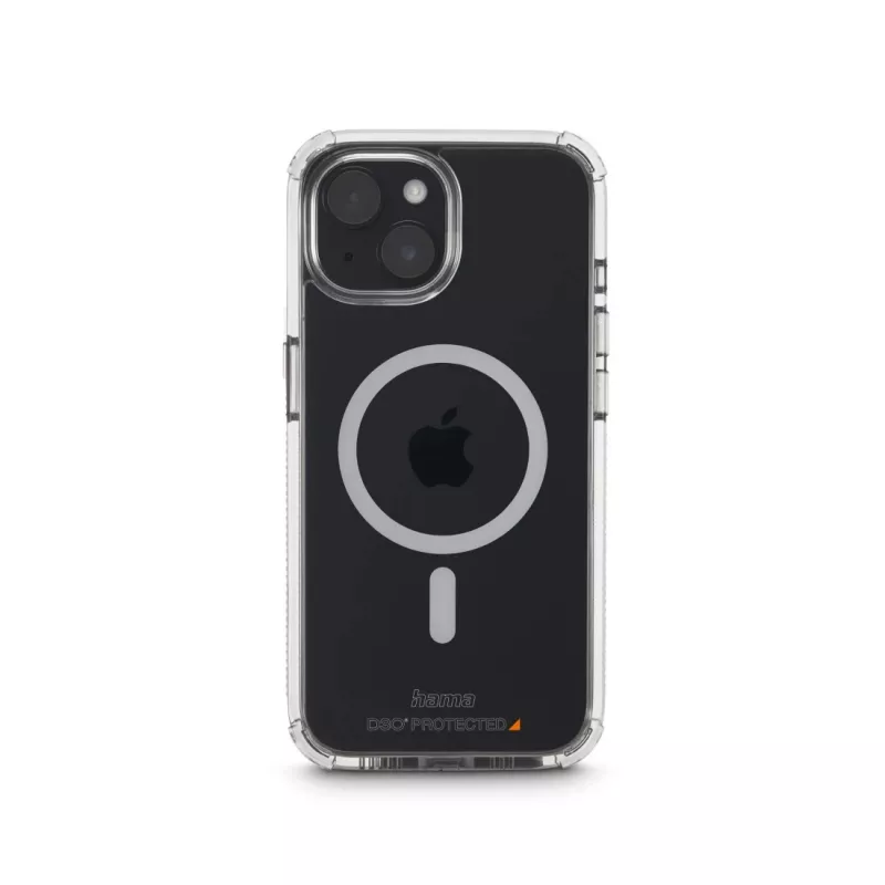 Hama 00138104 Extreme Protect MagCase puzdro na telefón Apple iPhone 15, priehľadné