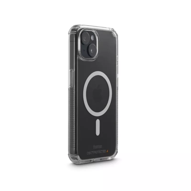 Hama 00138104 Extreme Protect MagCase puzdro na telefón Apple iPhone 15, priehľadné