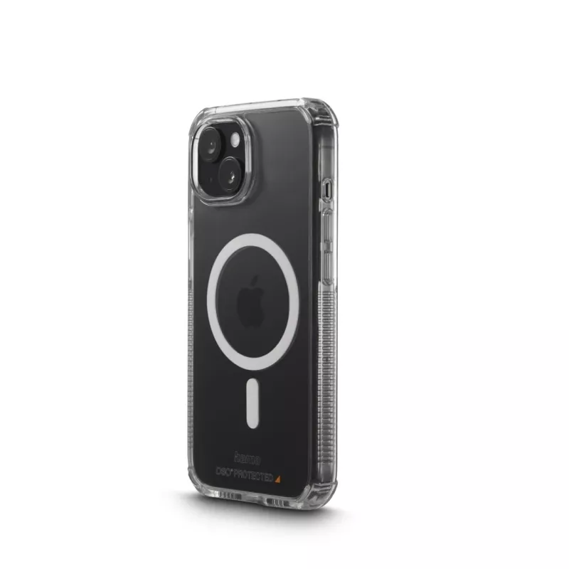 Hama 00138104 Extreme Protect MagCase puzdro na telefón Apple iPhone 15, priehľadné