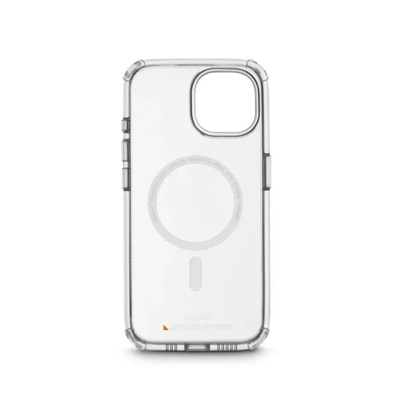 Hama 00138104 Extreme Protect MagCase puzdro na telefón Apple iPhone 15, priehľadné