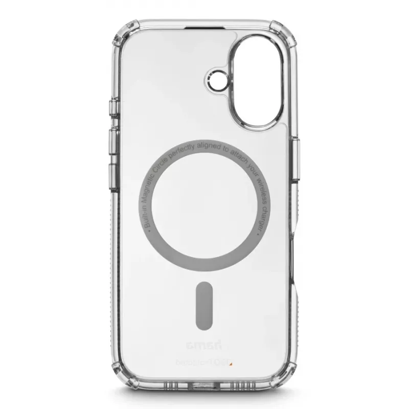 Hama 00123753 MagCase Extreme Protect puzdro na telefón Apple iPhone 16, priehľadné