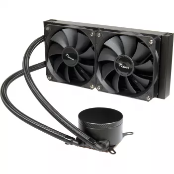 All-in-One kvapalinový CPU chladič INTER-TECH Argus Iceman B-240 – 12 cm ventilátor, hydraulické ložisko, čierny