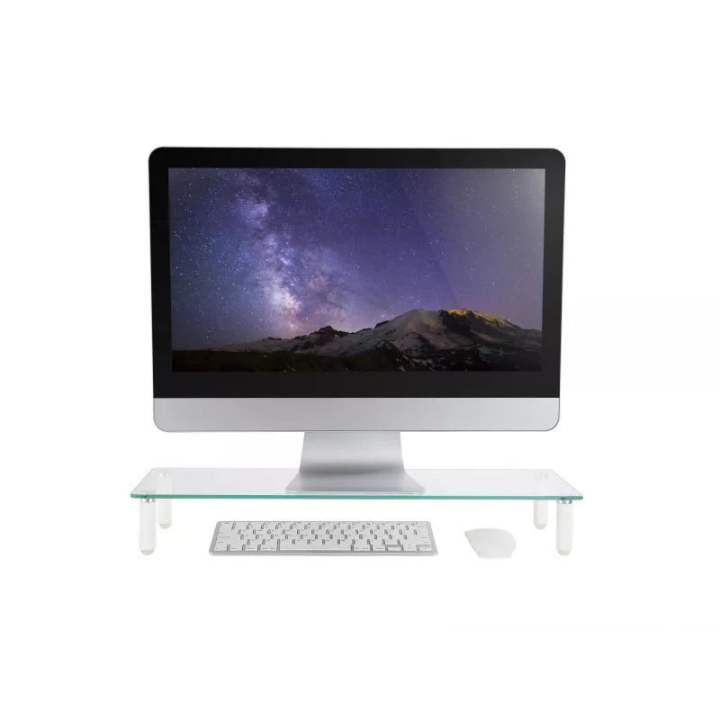Sklenený stolový stojan na monitor Equip 650882