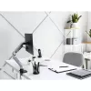 Durable SELECT PLUS držiak monitora 509623 s ramenom pre 1 monitor, stolový držiak, strieborný