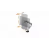 Durable SELECT PLUS držiak monitora 509623 s ramenom pre 1 monitor, stolový držiak, strieborný