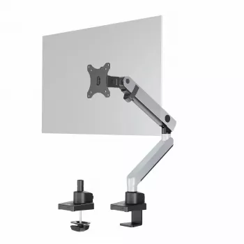 Durable SELECT PLUS držiak monitora 509623 s ramenom pre 1 monitor, stolový držiak, strieborný