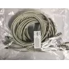 Equip Cat.6A Platinum S/FTP patch kábel, sivý, 3,0 m, 5 kusov/set