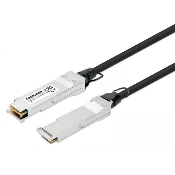 Intellinet 508506 40G QSFP+ pasívny DAC twinax kábel, MSA-kompatibilný, 1 m