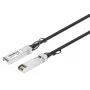Intellinet 508483 pasívny twinax kábel 10G SFP+ na priame pripojenie, 5 m, kompatibilný s HPE, čierny