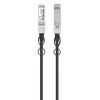 Intellinet 508483 pasívny twinax kábel 10G SFP+ na priame pripojenie, 5 m, kompatibilný s HPE, čierny