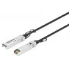 Intellinet 0,5 m 10G SFP+ pasívny Direct-Attach medený twinax kábel 30AWG MSA SFP-H10GB-CU50CM kompatibilný
