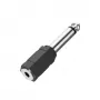 Hama káblový adaptér 3,5 mm na 6,3 mm čierny strieborný 00205195