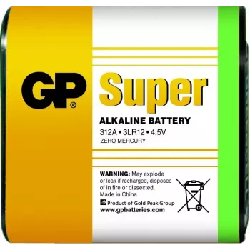 GP Batteries Super Alkaline 4.5V jednorazová batéria alkalická hranolová