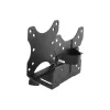 Equip držiak CPU, držiak CPU pod stôl, univerzálny, 5 kg, čierny, oceľ, Čína