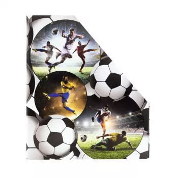 Zakladač časopisov Herma A4 Football 19716 stabilný dizajn futbalový motív