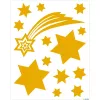 Dekoratívna samolepka HERMA 15109 zlatá odlepovacia 14 ks