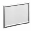 Nástenný držiak Durable 479723 278x402 mm obdĺžnikový strieborný hliník